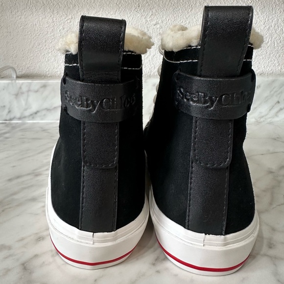 See by Chloé Aryana trainers
Black high-top suede sneakers - Picture 2 of 10
